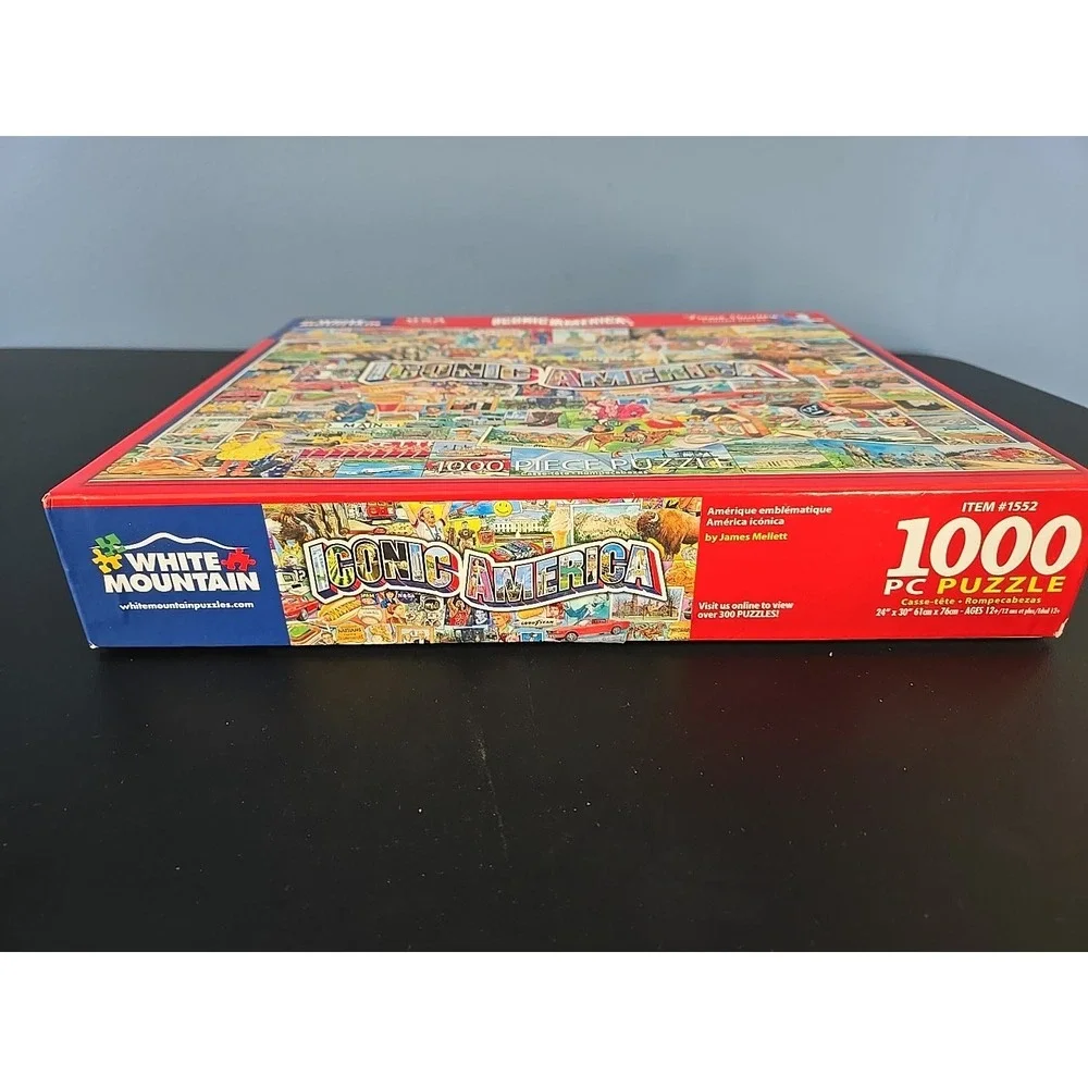 White‎ Mountain Puzzle 1000 Piece Puzzle 
